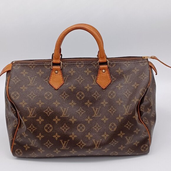 Louis Vuitton Speedy 35 Monogram Handbag lux-220-092025 - Picture 1 of 16